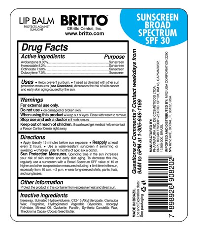 Label Level 2.2 - Per Sole Britto LipBalm SPF30_rev01.jpg Label Level 2.2 - Label Level 2.2 Per Sole Britto LipBalm SPF30 rev01